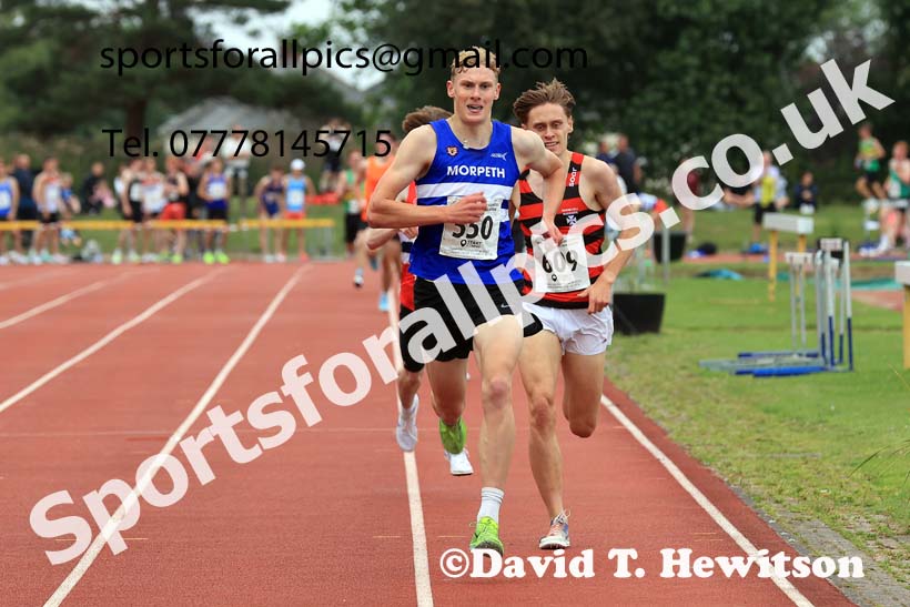 1500 metres, 2025 NEGP No 5 Monkton, Wednesday, July 23rd. Photo: David T. Hewitson/Sports for All Pics